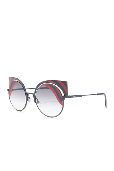 Shop Fendi 53mm Cat Eye Sunglasses In 00m1-9l