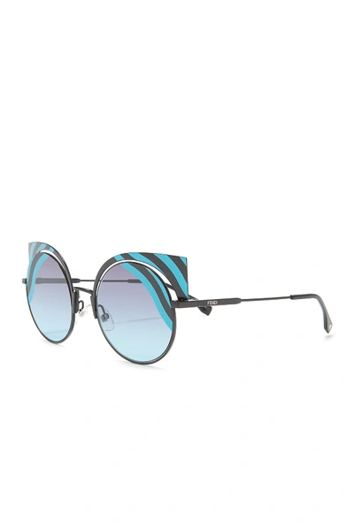 Shop Fendi 53mm Cat Eye Sunglasses In 00lb-jf