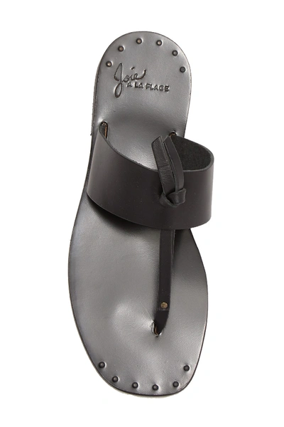 Shop Joie Baeli Leather Sandal In Nero