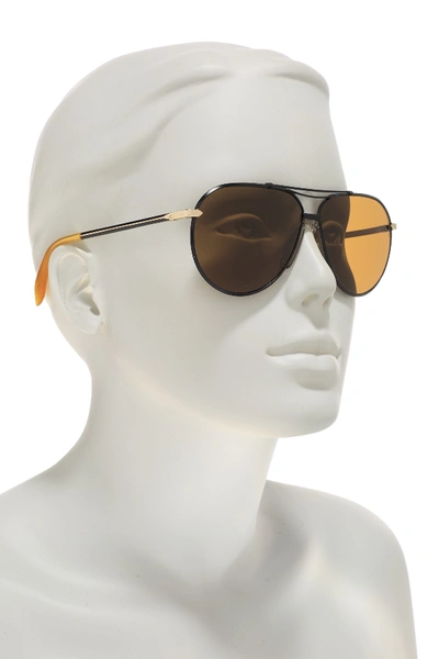 Shop Rag & Bone 61mm Aviator Sunglasses In 0i46-70