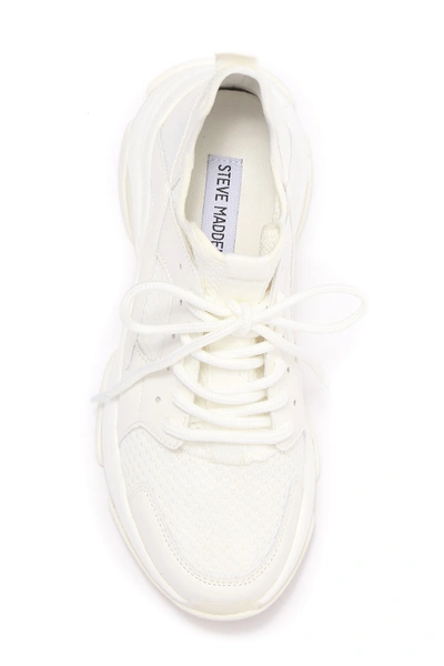 Shop Steve Madden Arelle Chunky Sneaker In White Multi