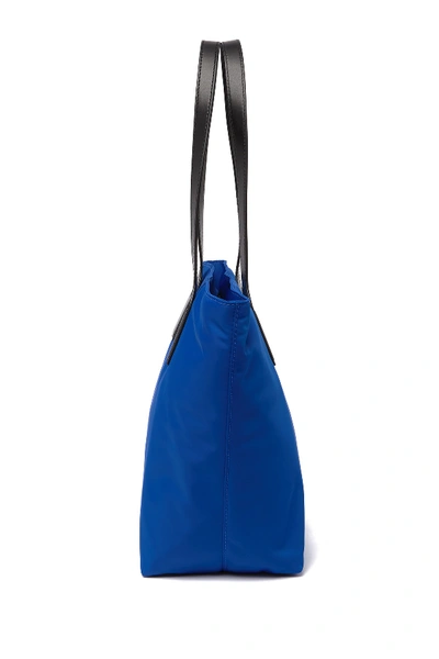 Shop Marc Jacobs Nylon Wingman Tote Bag In Blue