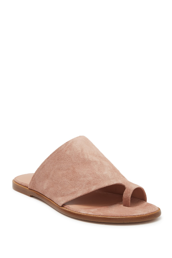 vince edris toe loop sandal