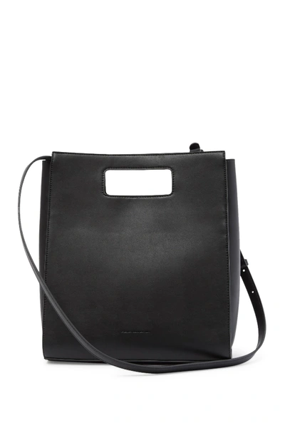 Shop French Connection Cecily Cut-out Tote Bag In Black