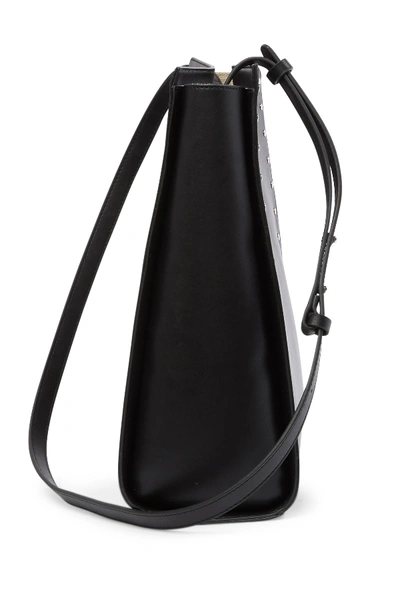 Shop French Connection Cecily Cut-out Tote Bag In Black