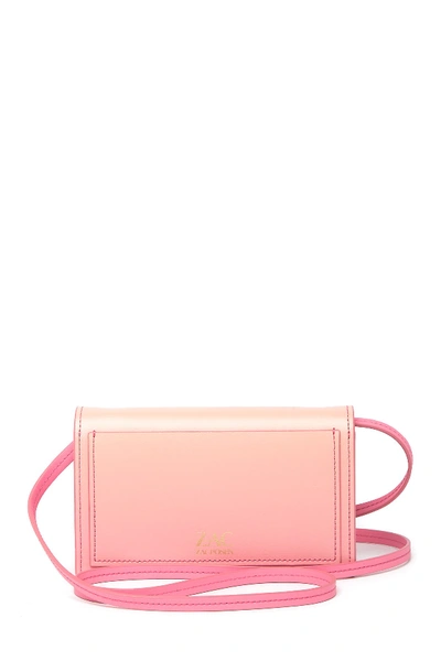 Shop Zac Zac Posen Eartha Bellini Leather Mini Shoulder Satchel In Med Pink