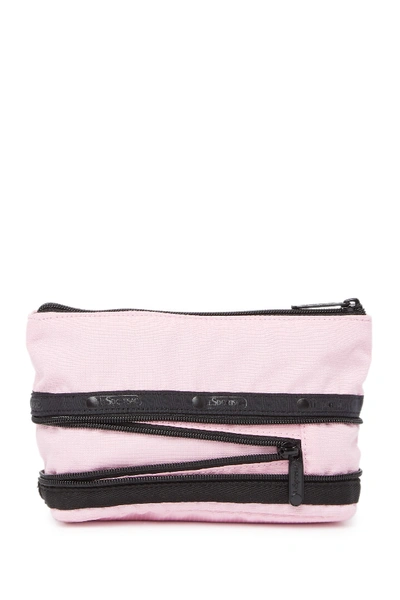 Shop Lesportsac Colette Expandable Cosmetic Case In Rose