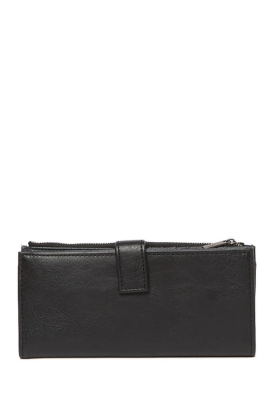 Shop Matt & Nat Motiv Vegan Leather Bi-fold Wallet In Blkink