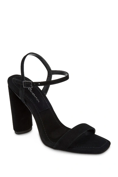 Shop Bcbgeneration Ilsie Block Heel Sandal In Black