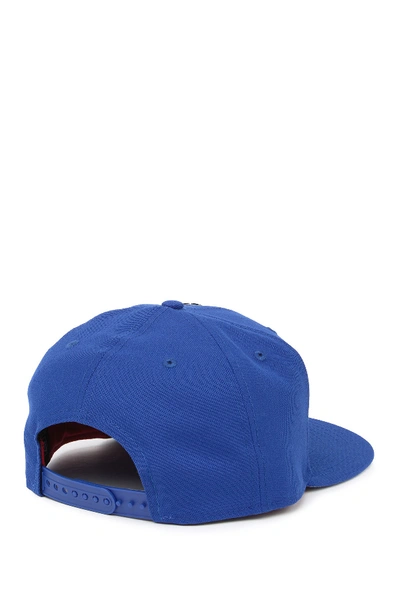 Shop New Era Nba 9fifty Pistons Snapback Hat In Med Blue