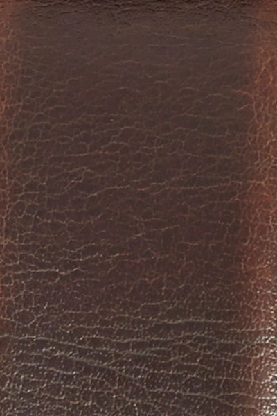 Shop Trafalgar 'rafferty' Leather Belt In Dark Brown