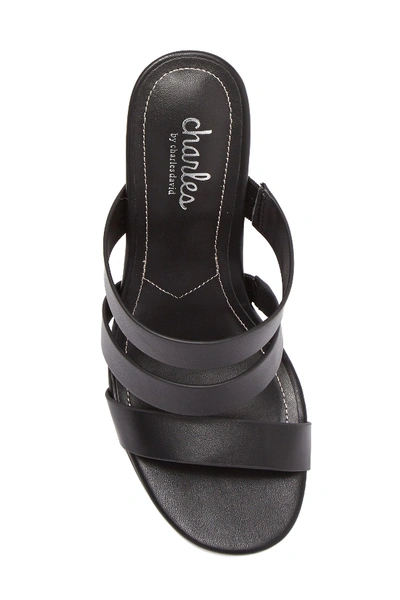 Shop Charles By Charles David Rivalry Slide Sandal In Black-sm