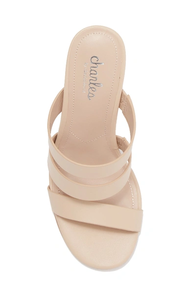 Shop Charles By Charles David Rivalry Slide Sandal In Nude-sm