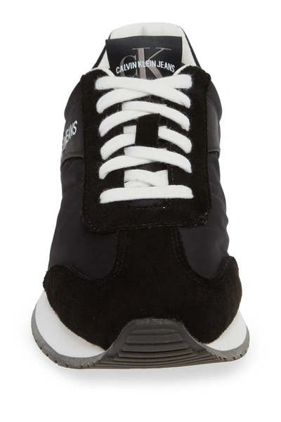 Shop Calvin Klein Jill Lace-up Sneaker In Black