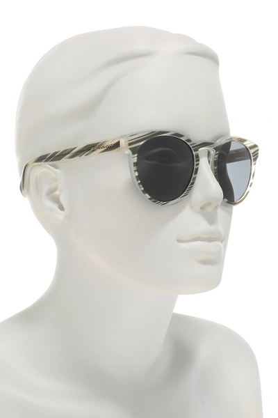 Shop Dolce & Gabbana 51mm Solid Sunglasses In Blk Stripe