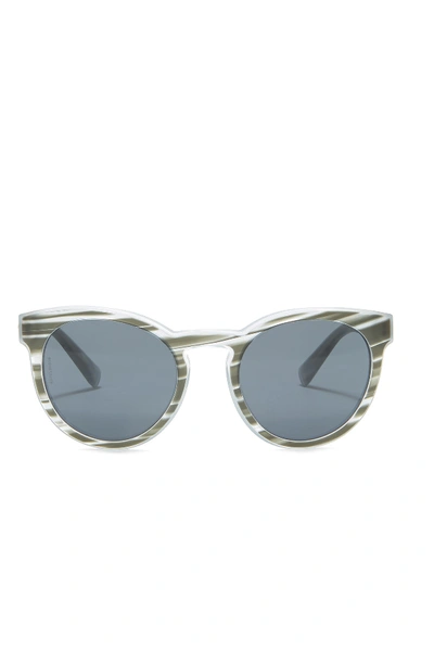 Shop Dolce & Gabbana 51mm Solid Sunglasses In Bl Stripe