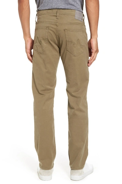 Shop Ag 'matchbox Bes' Slim Fit Pants In New Moss