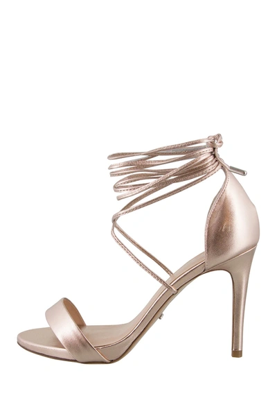 Shop Tony Bianco Cato Strappy Heeled Sandal In Gold