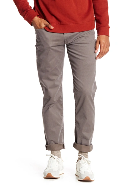 Shop Lucky Brand 121 Heritage Slim Fit Pants In Magnet 19
