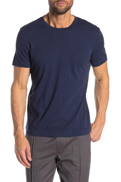 Shop Theory Gaskell Short Sleeve Slub T-shirt In Altitude