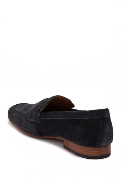 Shop Gordon Rush Wilfred Penny Loafer In Navy