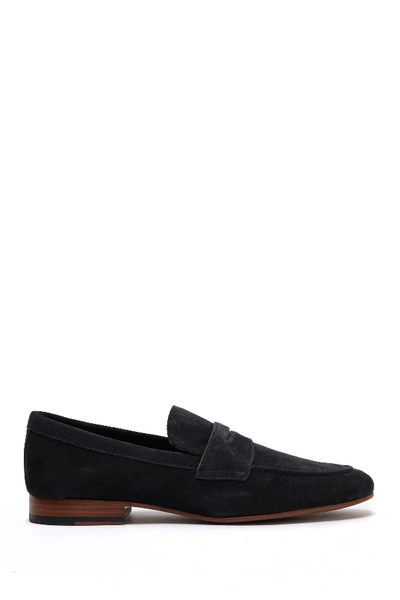 Shop Gordon Rush Wilfred Penny Loafer In Navy