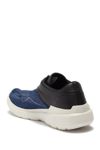 Shop Diesel D-motion S-veloxx Sneaker In Indigo/blu