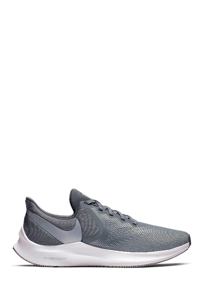 Shop Nike Zoom Winflo 6 Running Shoe In 002 Col Gy/metplt
