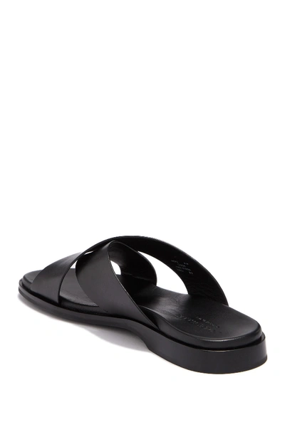 Shop Cole Haan Goldwyn Crisscross Sandal In Black Smoo