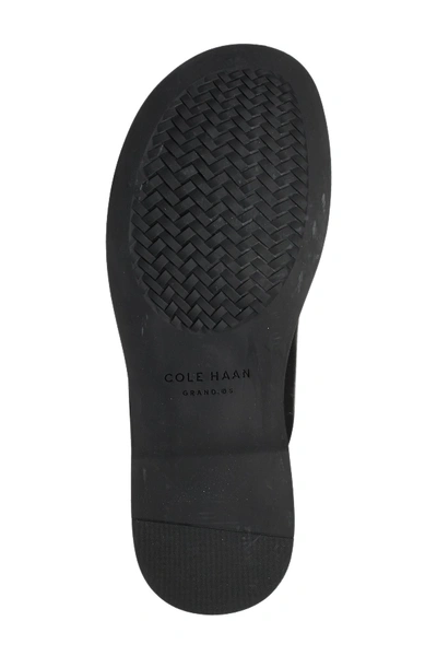 Shop Cole Haan Goldwyn Crisscross Sandal In Black Smoo