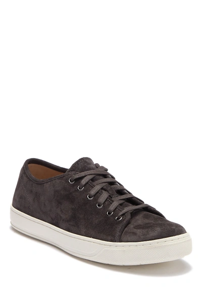 Shop Vince Austin Suede Sneaker In Graphite