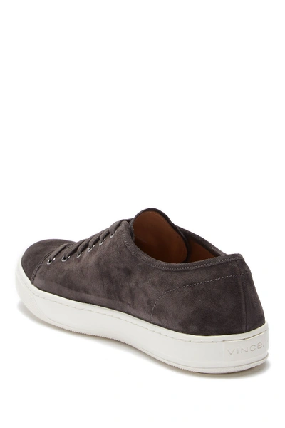 Shop Vince Austin Suede Sneaker In Graphite