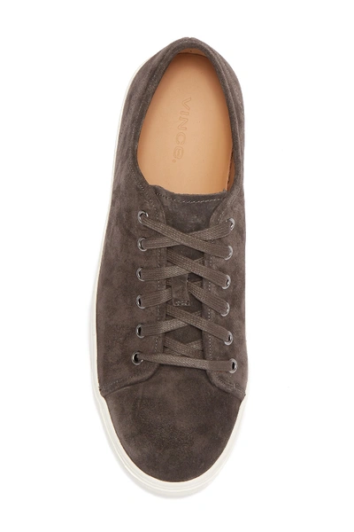 Shop Vince Austin Suede Sneaker In Graphite