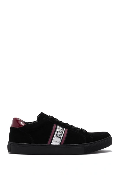 Shop Roberto Cavalli Cavalli Lace-up Sneaker In Black