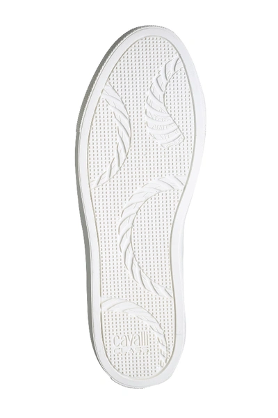 Shop Roberto Cavalli Cavalli Slip-on Sneaker In White