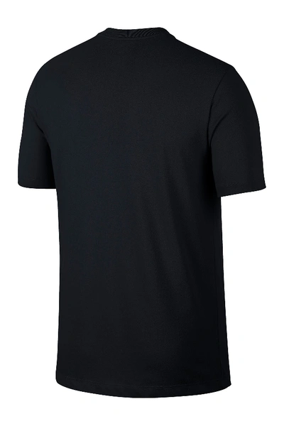 Shop Nike Dri-fit Training T-shirt In 010 Black/white