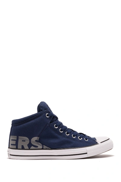Shop Converse Chuck Taylor All Star Street Mid Sneaker In Navy/white/dolp
