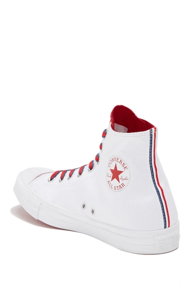 Shop Converse Chuck Taylor All Star High-top Sneaker  (unisex) In White/gym Red/n