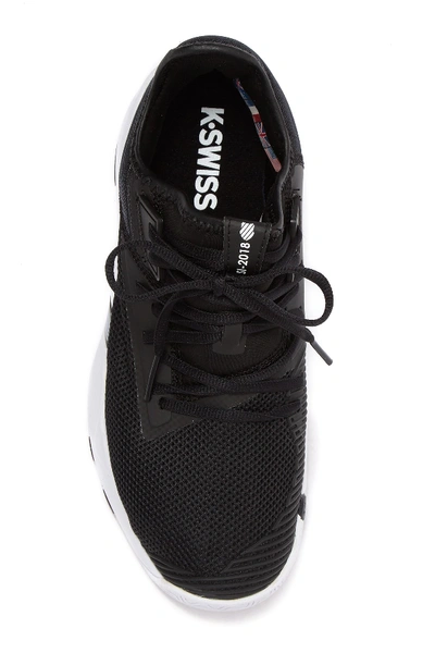 Shop K-swiss Si-2018 Mid Top Sneaker In Black/white