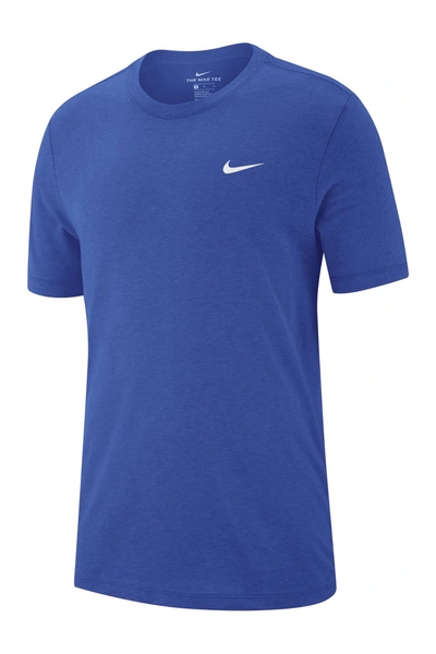 Shop Nike Dri-fit Training T-shirt In 480 Gamerl/white