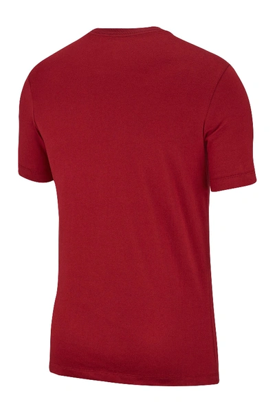 Shop Nike Dri-fit Crew Training T-shirt In 677 Team Red/black