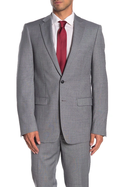 Shop Calvin Klein Slim Fit Medium Grey Suit Suit Separates Jacket