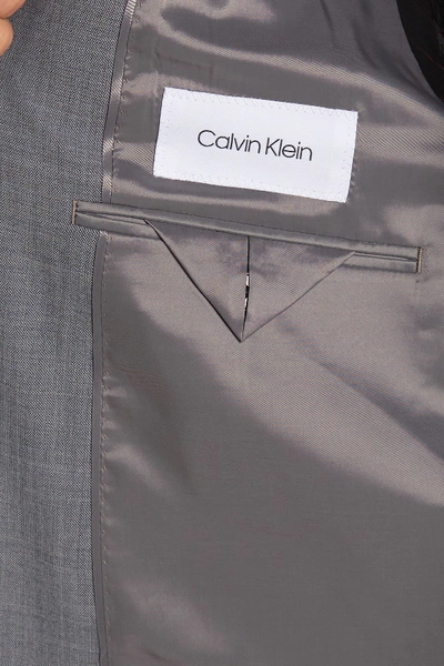 Shop Calvin Klein Slim Fit Medium Grey Suit Suit Separates Jacket