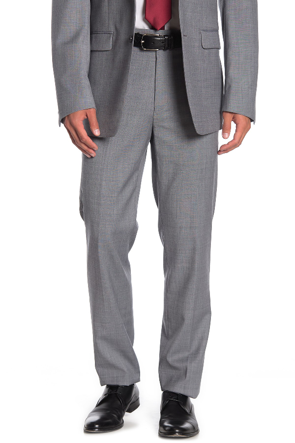 calvin klein medium grey suit