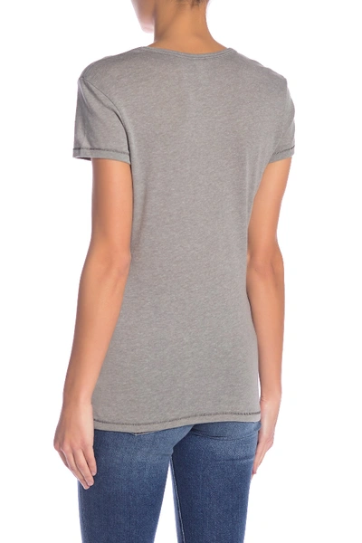 Shop Alternative The Keepsake V-neck T-shirt In Smoke