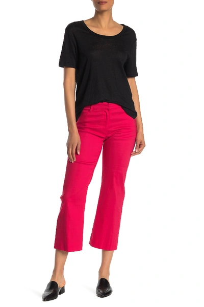 Shop A.l.c Teddy Cropped Pants In Fluro