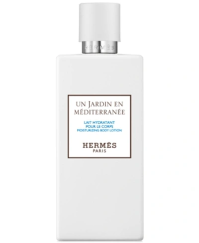 Shop Hermes Un Jardin En Mediterranee Moisturizing Body Lotion, 6.7-oz.