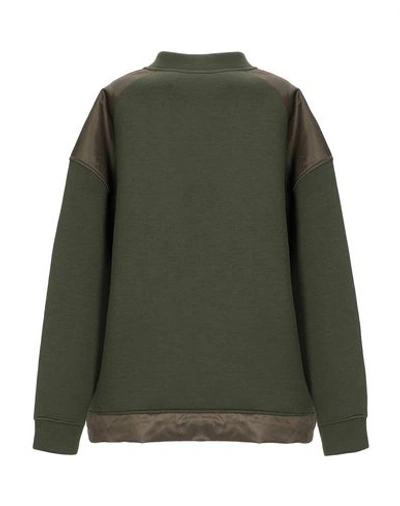 Shop Blauer Sweatshirt In Military Green