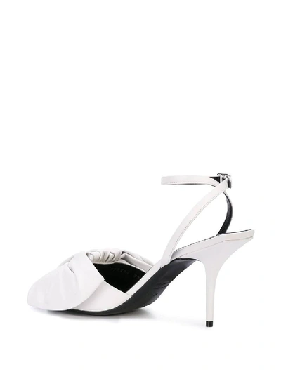 Shop Balenciaga Bow Ankle Strap Sandals