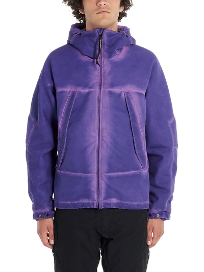 C.p. Company Military Jacket In Purple | ModeSens